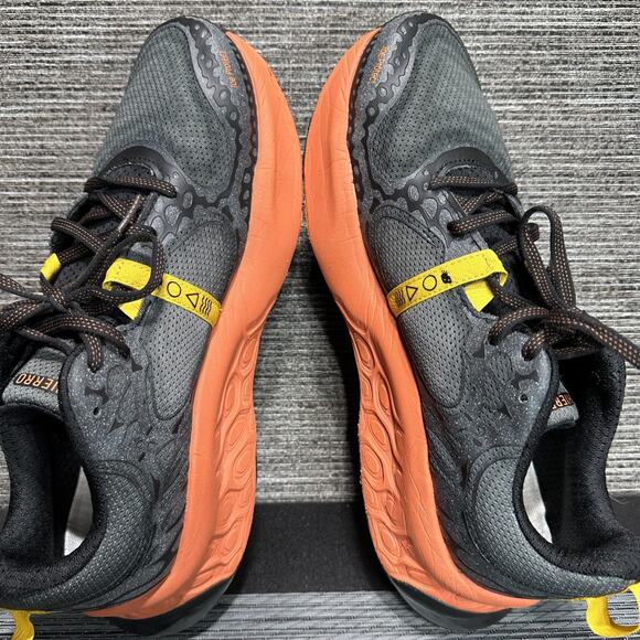 New Balance Fresh Foam X Hierro v8 Trail Running Shoes Black Orange - Men\'s 10 main image 8